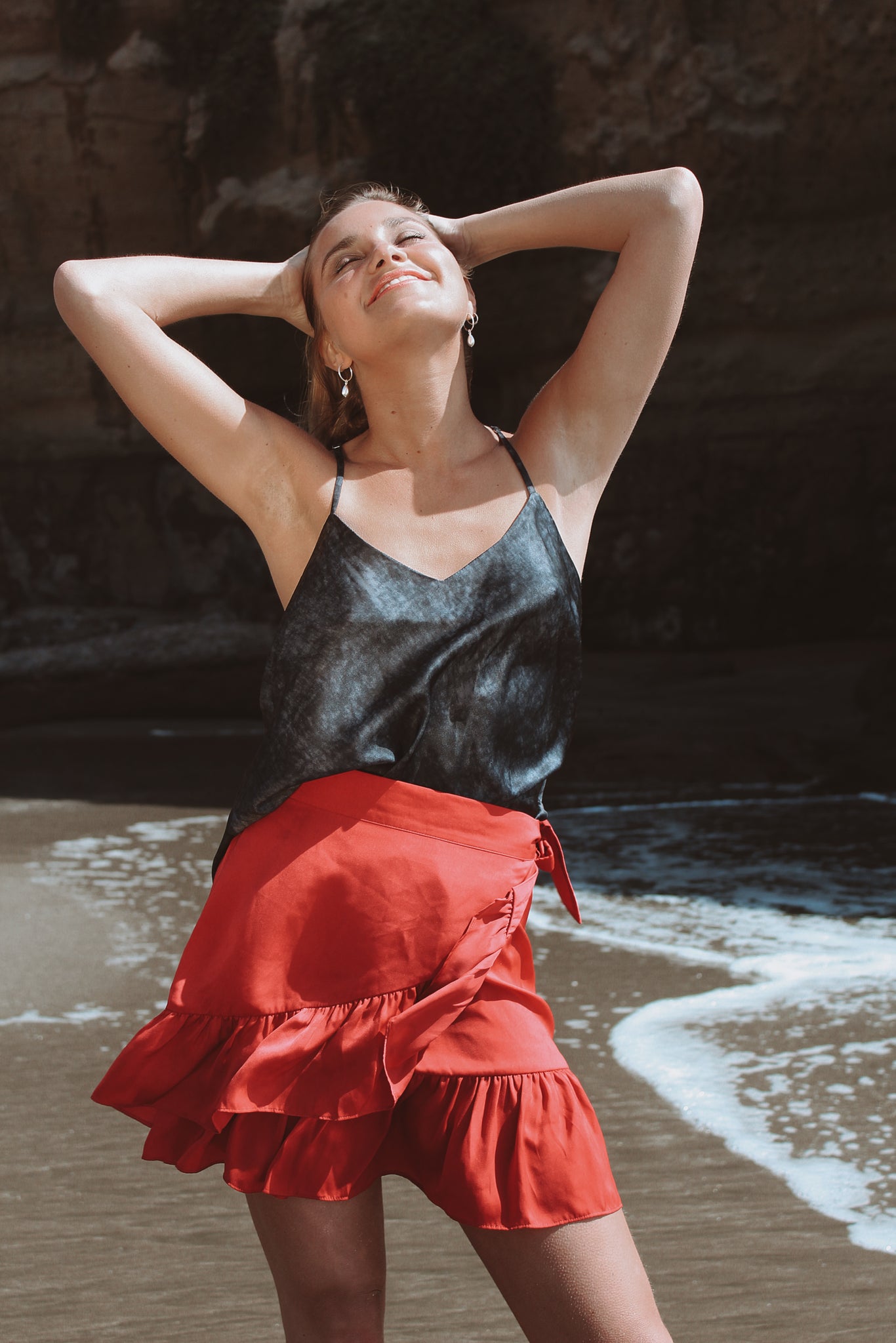 POLERA AMANDA  GRIS